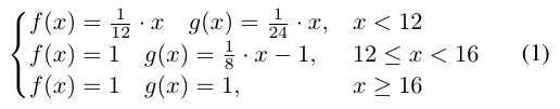 LaTeX equation